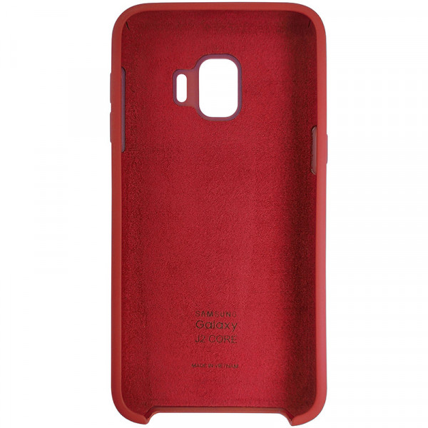 Чохол Silicone Case для Samsung J260 Galaxy J2 Core, Червоний