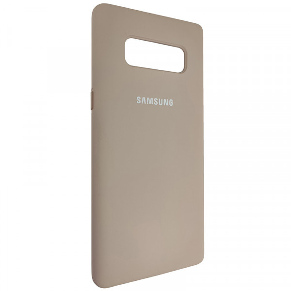 Чохол Silicone Case для Samsung N950 Galaxy Note 8, Sand Рожевий