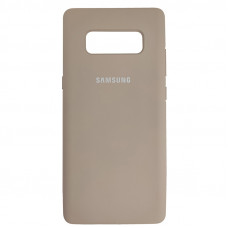 Чохол Silicone Case для Samsung N950 Galaxy Note 8, Sand Рожевий