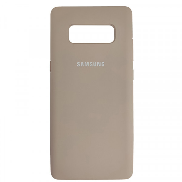 Чохол Silicone Case для Samsung N950 Galaxy Note 8, Sand Рожевий