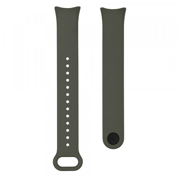 Ремінець для Xiaomi Mi Band 8/9 Silicone Gray Khaki