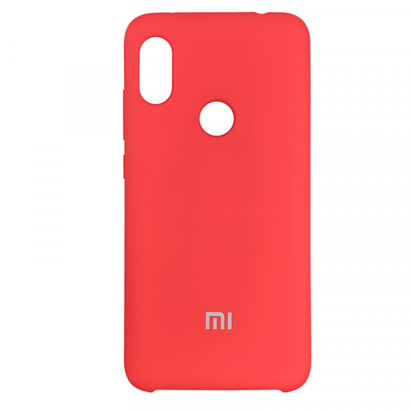 Чохол Silicone Case для Xiaomi Redmi Note 6, Червоний