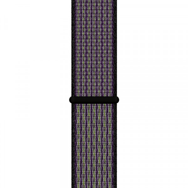 Ремінець для Apple Watch 38/40/41 mm Sport Loop Nike Violet/Чорне