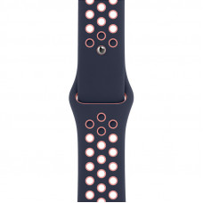 Ремінець для Apple Watch 42/44/45/49 mm Nike Sport Band Блакитний/Рожевий