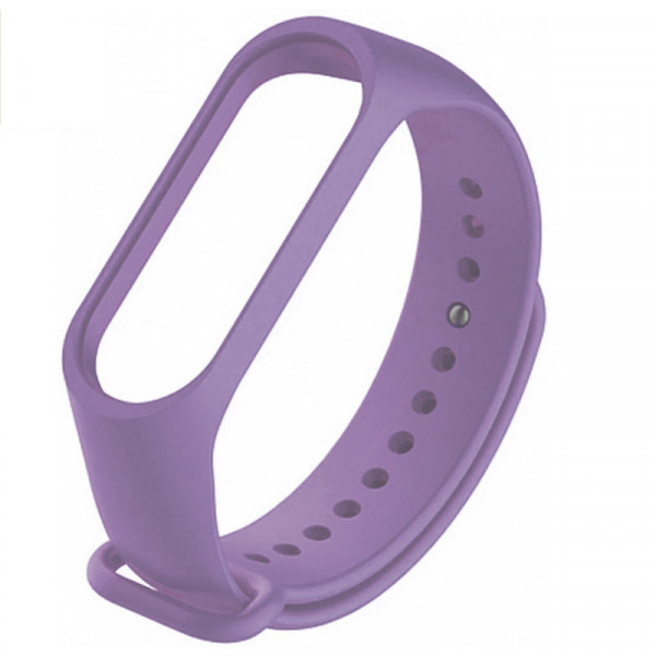 Ремінець для Xiaomi Mi Band 3/4 Silicone, Light Violet