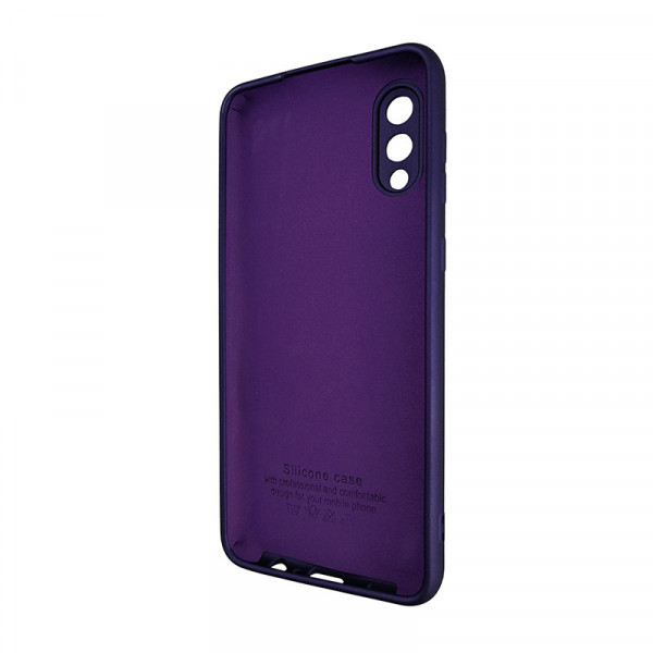 Чохол Silicone Case для Samsung A022 Galaxy A02, Purple