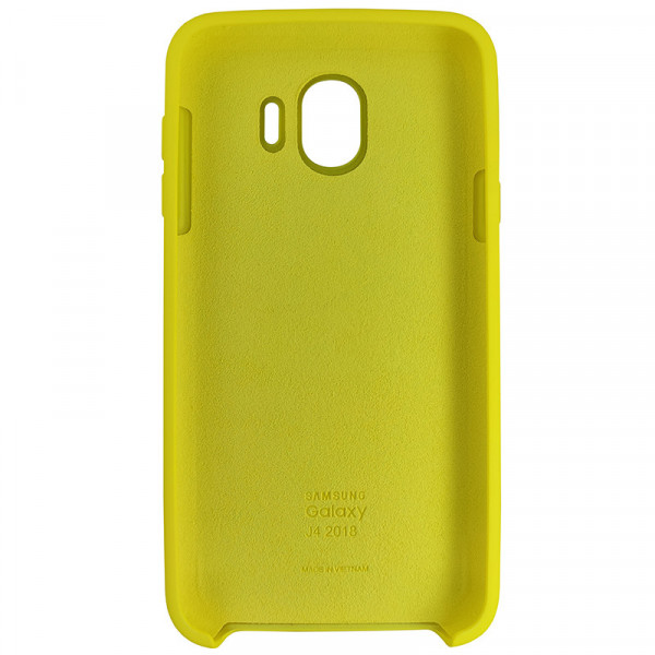 Чохол Silicone Case для Samsung J400 Galaxy J4, Yellow