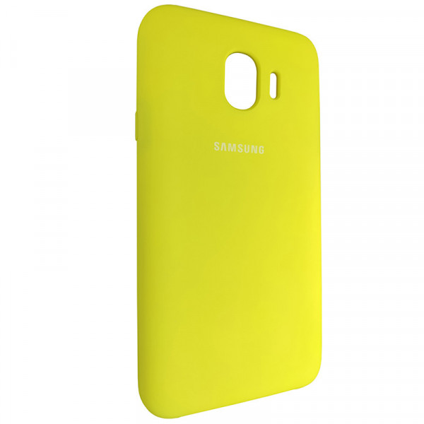 Чохол Silicone Case для Samsung J400 Galaxy J4, Yellow