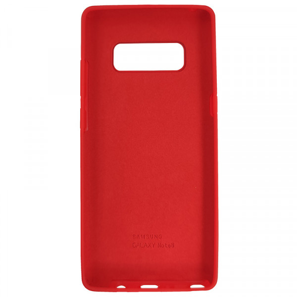 Чохол Silicone Case для Samsung N950 Galaxy Note 8, Червоний