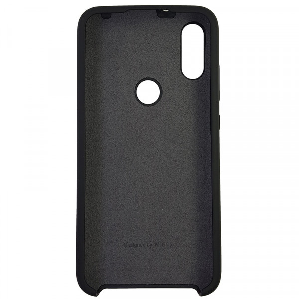 Чохол Silicone Case для Xiaomi Mi Play, Чорне