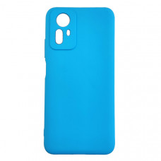 Чохол Silicone Case для Xiaomi Redmi Note 12s, Блакитний