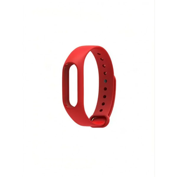 Ремінець для Xiaomi Mi Band 2 Silicone, Червоний