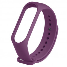 Ремінець для Xiaomi Mi Band 3/4 Silicone, Purpule