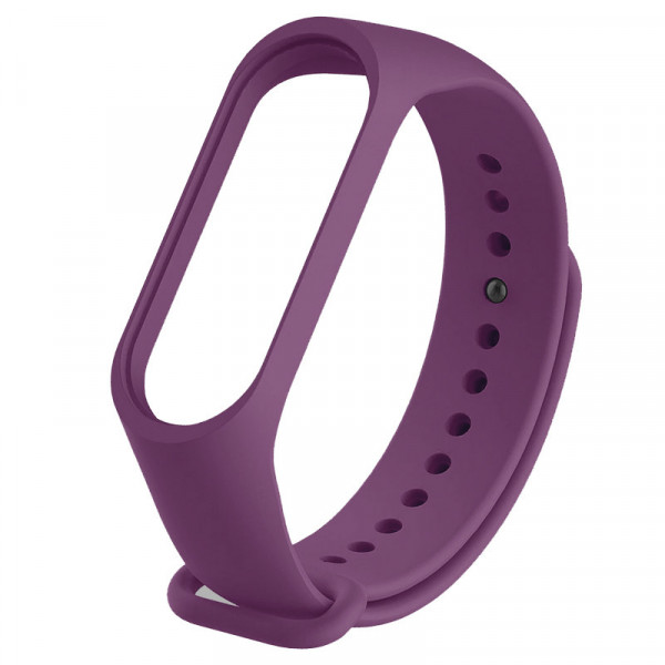 Ремінець для Xiaomi Mi Band 3/4 Silicone, Purpule