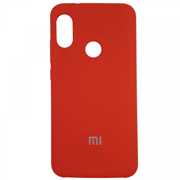 Чохол Silicone Case для Xiaomi Redmi 6 Pro, Червоний