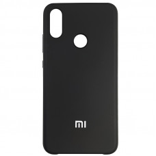 Чохол Silicone Case для Xiaomi Redmi Note 6, Чорне