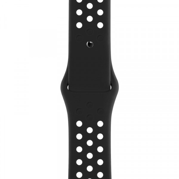 Ремінець для Apple Watch 42/44/45/49 mm Nike Sport Band Чорне