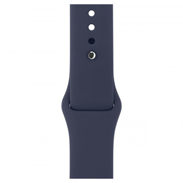 Ремінець для Apple Watch 42/44/45/49 mm Sport Band Midnight Блакитний (8)