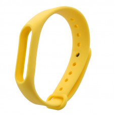 Ремінець для Xiaomi Mi Band 2 Silicone, Yellow