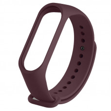 Ремінець для Xiaomi Mi Band 3/4 Silicone, Bordo