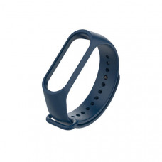 Ремінець для Xiaomi Mi Band 3/4 Silicone, Dark Блакитний