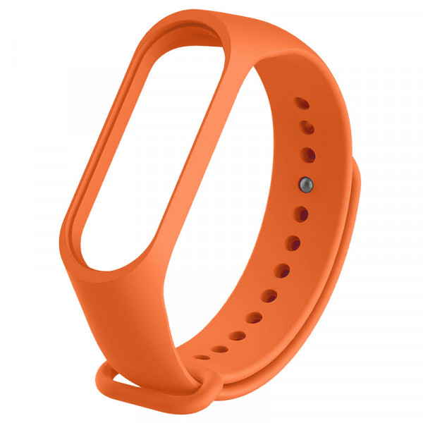 Ремінець для Xiaomi Mi Band 3/4 Silicone, Orange