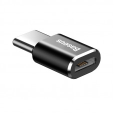 Адаптер Baseus Micro Female To Type-C Male Adapter Converter Чорний