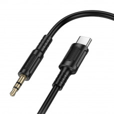 Аудіокабель BOROFONE BL25B Nice digital audio conversion cable Type-C Black (6941991124778)