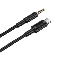 Аудіокабель BOROFONE BL25B Nice digital audio conversion cable Type-C Black (6941991124778)