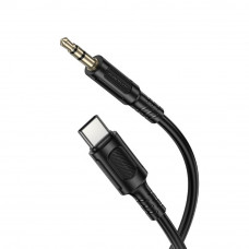 Аудіокабель BOROFONE BL25B Nice digital audio conversion cable Type-C Black (6941991124778)