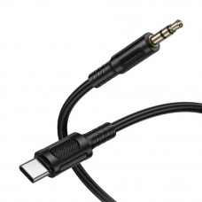 Аудіокабель BOROFONE BL25B Nice digital audio conversion cable Type-C Black (6941991124778)