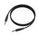 Аудіокабель BOROFONE BL26 Standard AUX audio cable 1m Black (6941991122170)