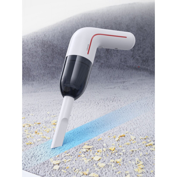 Автомобільний пилосос Usams US-ZB253 Mini Handheld Vacuum Cleaner LEJ Series Білий