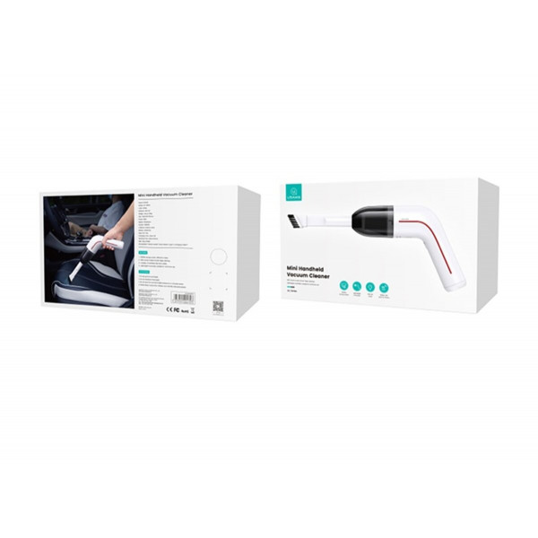 Автомобільний пилосос Usams US-ZB253 Mini Handheld Vacuum Cleaner LEJ Series Білий