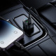 Автомобільний зарядний пристрій BOROFONE BZ34B Cloud PD38W(1C1A) car charger set(C to iP) Black (6941991122392)