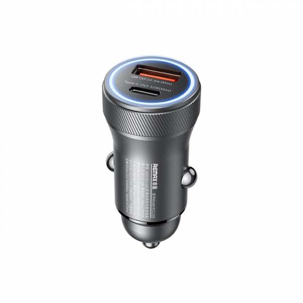 Автомобільний зарядний пристрій REMAX Seaya Series 30W PD+QC 1A+1C Fast Charging Car Charger RCC335 Tarnish (6954851204336)