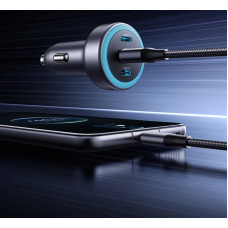 Автомобільний зарядний пристрій UGREEN EC307 30W 3-Port Fast Car Charger (UGR-45843)