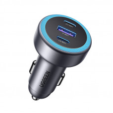 Автомобільний зарядний пристрій UGREEN EC307 30W 3-Port Fast Car Charger (UGR-45843)