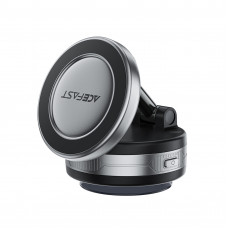 Автотримач для телефона ACEFAST E30 Electric Suction cup magnetic Phone holder, Metal Gray (6974316284864)