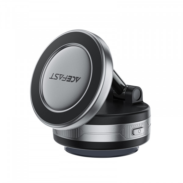 Автотримач для телефона ACEFAST E30 Electric Suction cup magnetic Phone holder, Metal Gray (6974316284864)