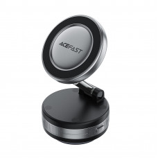 Автотримач для телефона ACEFAST E30 Electric Suction cup magnetic Phone holder, Metal Gray (6974316284864)