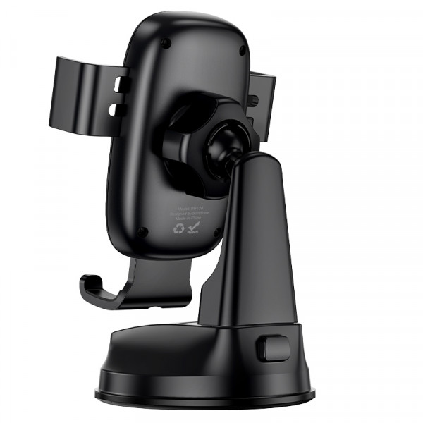 Автотримач для телефона BOROFONE BH130 Follower gravity car holder(center console) Black (6941991121289)