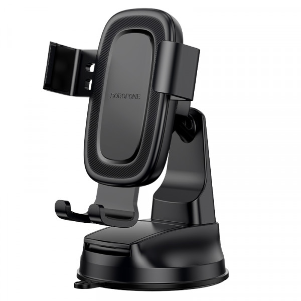 Автотримач для телефона BOROFONE BH130 Follower gravity car holder(center console) Black (6941991121289)