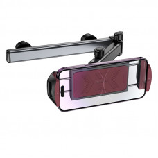 Автотримач для телефона HOCO H69 Gamble telescopic tablet car holder (rear pillow) Black and Red