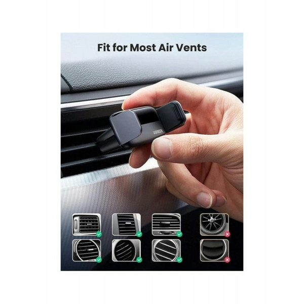 Автотримач для телефона UGREEN LP120 Air Vent Phone Holder