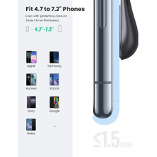 Автотримач для телефона UGREEN LP290 Waterfall Magnetic Phone Holder (UGR-80712B)