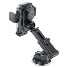 Автотримач для телефона з БЗП ACEFAST D53 wireless charging car holder with electric clamp for dashboard Black (6974316284246)