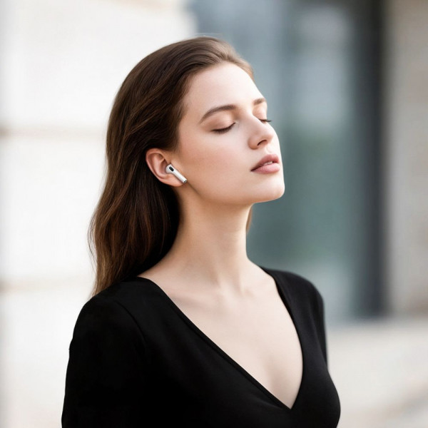 Безбротові навушники BOROFONE BW98 True wireless stereo headset White (6941991126536)