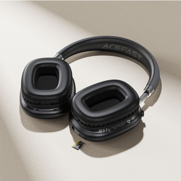 Бездротові накладні навушники ACEFAST H13 Wireless Headset Black (6974316285878)