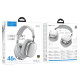 Бездротові накладні навушники HOCO W52 Wonderful BT headphones Silver (6942007646550)